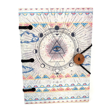 5" x 7" Hardcover Parchment Journal - Moon Phase - Magick Magick.com