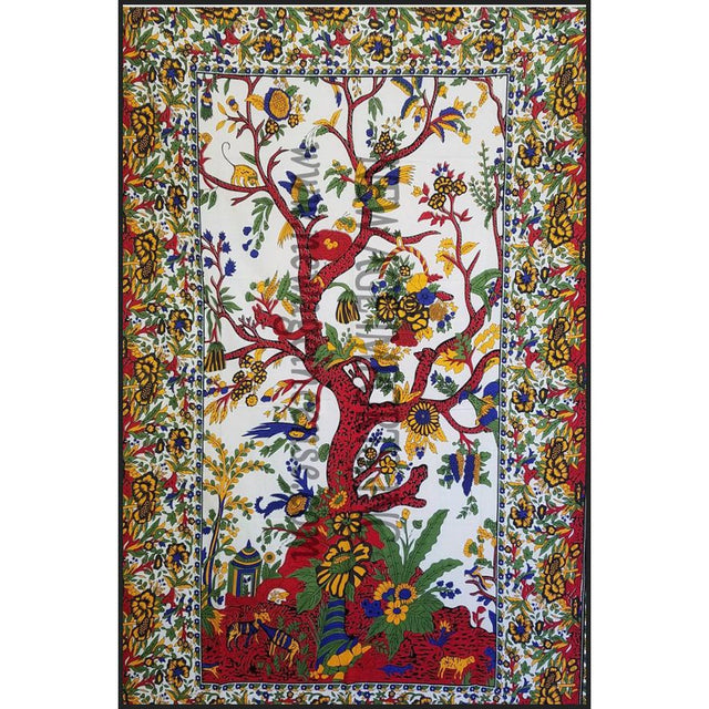 54" x 86" Tree of Life Tapestry - Magick Magick.com