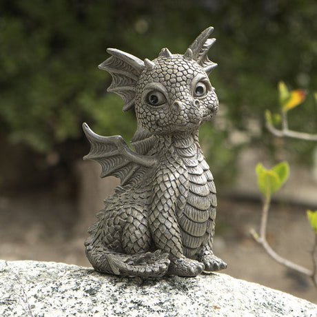 5.25" Dragon Statue - Garden Dragon - Magick Magick.com