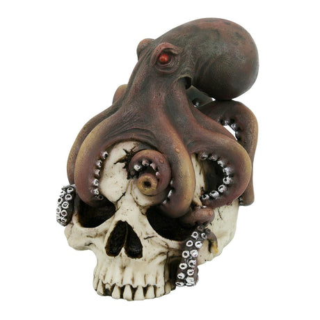 5.3" Octopus Skull Statue - Magick Magick.com