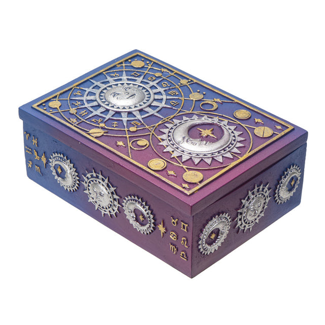 5.5" Astrology Display Tarot Box - Magick Magick.com