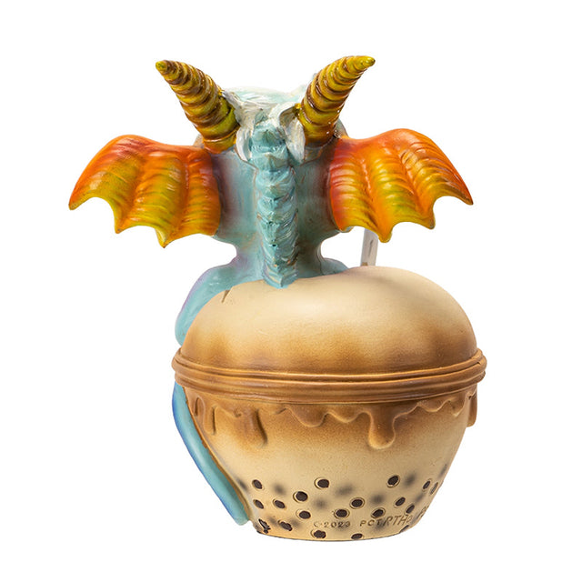 5.5" Boba Tea with George the Dragon Statue - Magick Magick.com