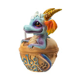 5.5" Boba Tea with George the Dragon Statue - Magick Magick.com