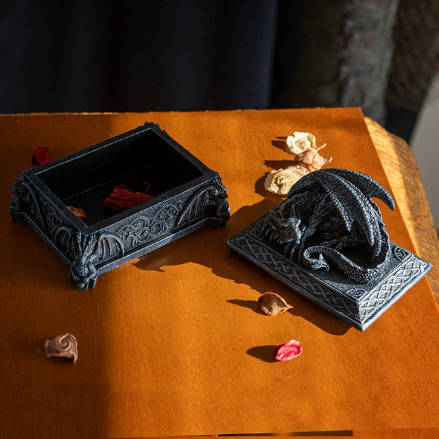 5.5" Celtic Dragon Display Box - Magick Magick.com