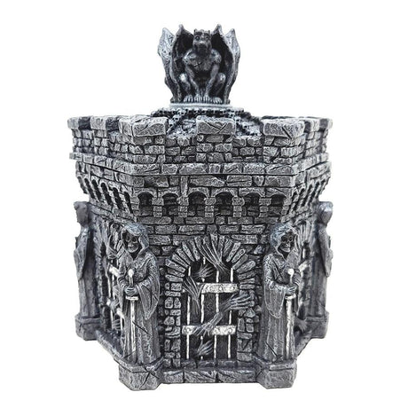 5.5" Gargoyle Hexagon Warden of Souls Trinket Box - Magick Magick.com