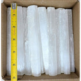 5.5" Rough Selenite - Sticks (50 Pack) - Magick Magick.com