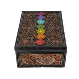 5.6" Chakra Tarot Display Box - Magick Magick.com