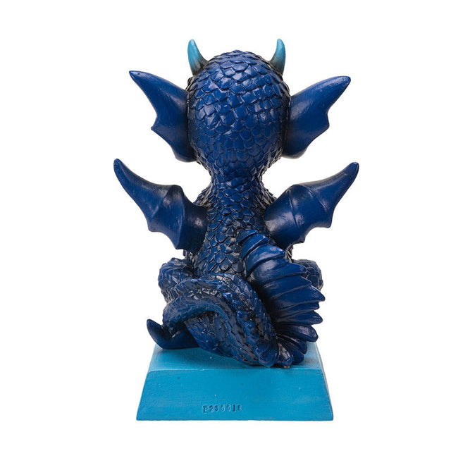 5.7" I Love Dragons Statue - Be Yourself Always Unless Of Course You Can Be A Dragon - Magick Magick.com