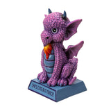 5.7" I Love Dragons Statue - She's Cute But Fierce! - Magick Magick.com