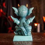 5.7" I Love Dragons Statue - You Can Never Have Too Many Dragons - Magick Magick.com