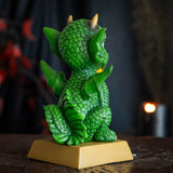 5.7" I Love Dragons Statue - Your Fantastic Dreams Have Wings - Magick Magick.com