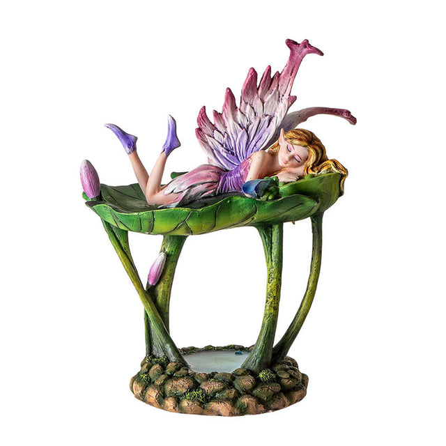 5.7" Lotus Fairy Jewelry Tray - Magick Magick.com