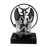 5.75" Baphomet Tealight Candle Holder - Magick Magick.com