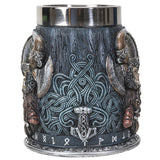 5.75" Stainless Steel Resin Mug - Danegeld Tankard - Magick Magick.com