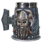 5.75" Stainless Steel Resin Mug - Danegeld Tankard - Magick Magick.com