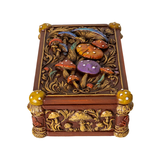 5.8" Toadstool Mushroom Tarot Display Box - Magick Magick.com