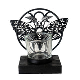 5.88" Death's Head Moth Tealight Candle Holder - Magick Magick.com