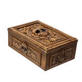 5.9" Skull Tarot Display Box - Magick Magick.com