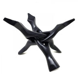 6" Black Metal Tripod Stand - Magick Magick.com