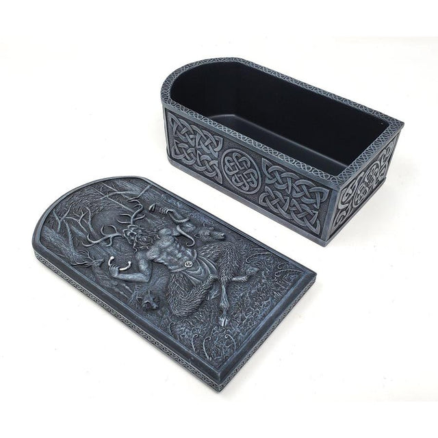 6" Celtic Cernunnons Display Box - Magick Magick.com