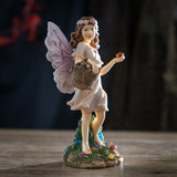 6" Fairyland Fairy with Fruit Statue - Magick Magick.com