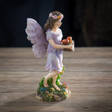 6" Fairyland Fairy with Fruit Statue - Magick Magick.com