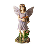 6" Fairyland Fairy with Fruit Statue - Magick Magick.com