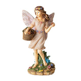 6" Fairyland Fairy with Fruit Statue - Magick Magick.com