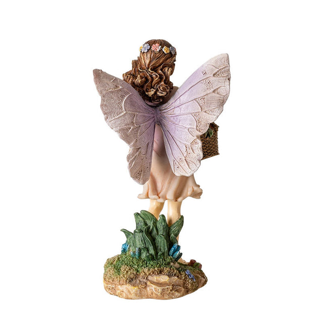 6" Fairyland Fairy with Fruit Statue - Magick Magick.com