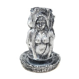 6" Maiden, Mother, Crone Backflow Cone Incense Burner - Magick Magick.com