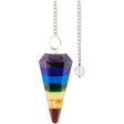 6-Sided Pendulum - Chakras - Magick Magick.com