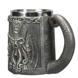 6" Stainless Steel Resin Mug - Cthulhu - Magick Magick.com