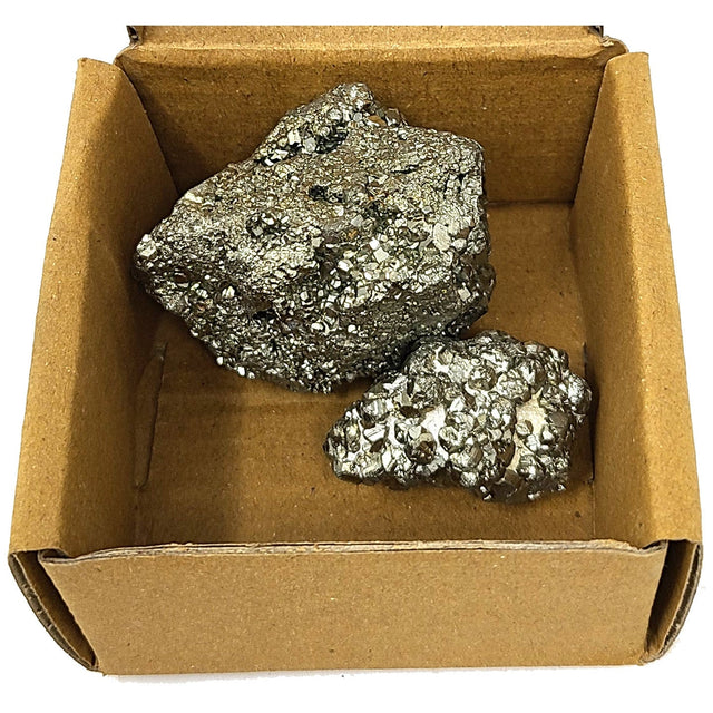 6 oz Pyrite Druzy Crystal Cluster - Magick Magick.com