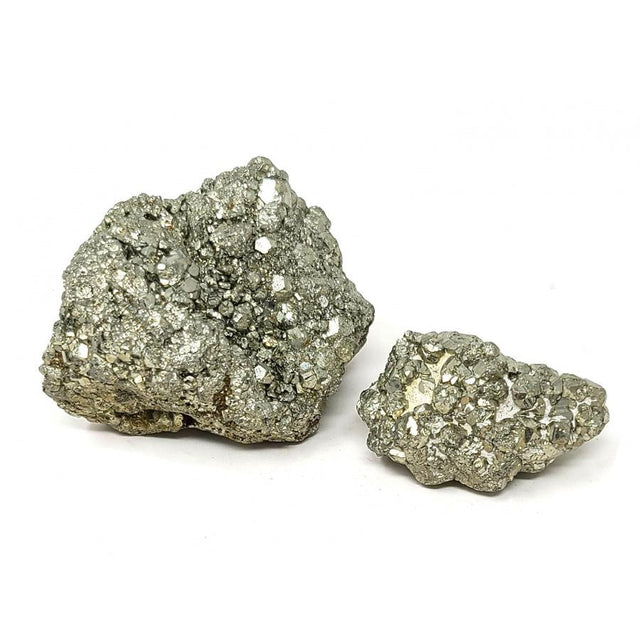 6 oz Pyrite Druzy Crystal Cluster - Magick Magick.com