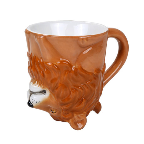 4" Ceramic Mug - Lion