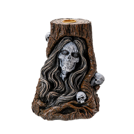 6.1" Day of the Dead Tree Backflow Incense Burner - Magick Magick.com