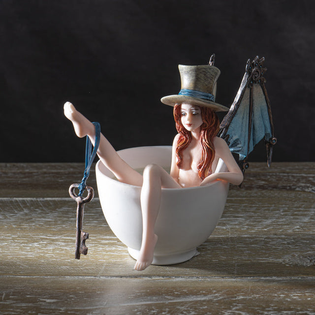 6.2" Amy Brown Fairy Statue - Steampunk Bath - Magick Magick.com