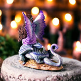 6.25" Amy Brown Fairy Statue - Dragon Perch - Magick Magick.com