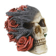 6.3" Skull Rose Statue - Magick Magick.com