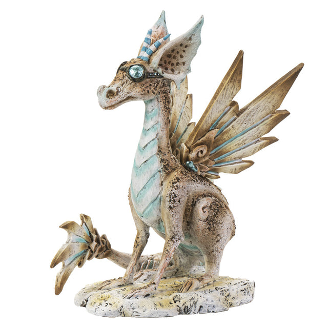 6.5" Amy Brown Dragon Statue - Steampunk - Magick Magick.com