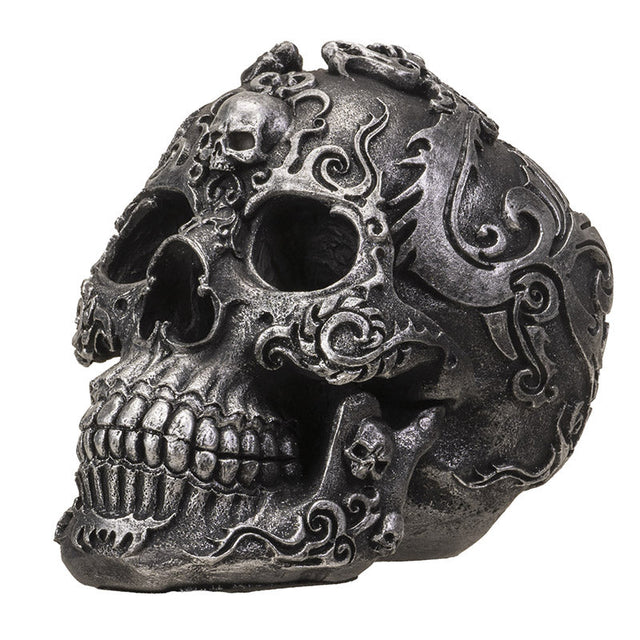 6.5" Gothic Skull Statue - Magick Magick.com