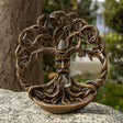 6.5" Tree of Life Greenman Backflow Incense Burner - Magick Magick.com