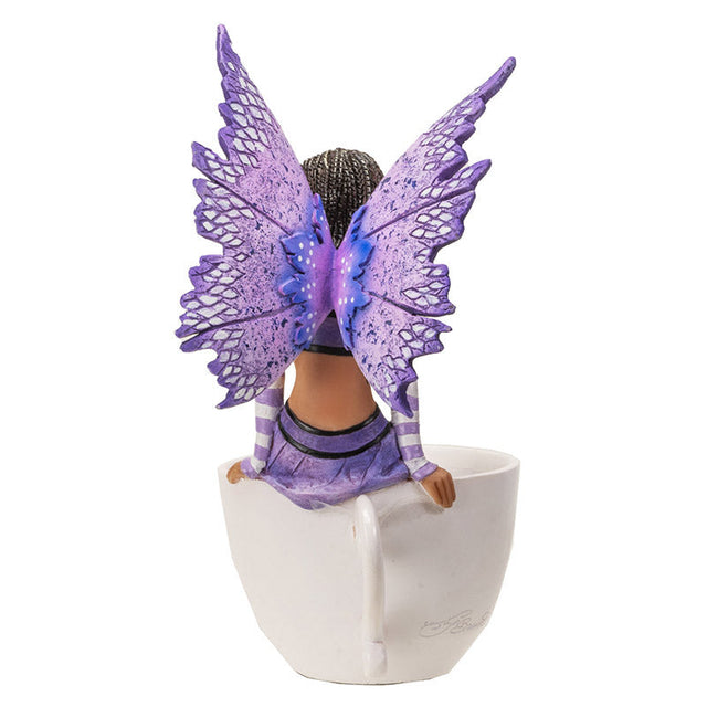 6.75" Amy Brown Fairy Statue - Tea Fairy - Magick Magick.com