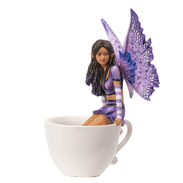 6.75" Amy Brown Fairy Statue - Tea Fairy - Magick Magick.com