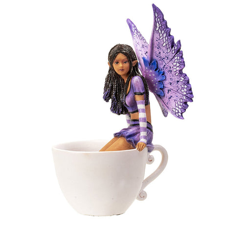 6.75" Amy Brown Fairy Statue - Tea Fairy - Magick Magick.com