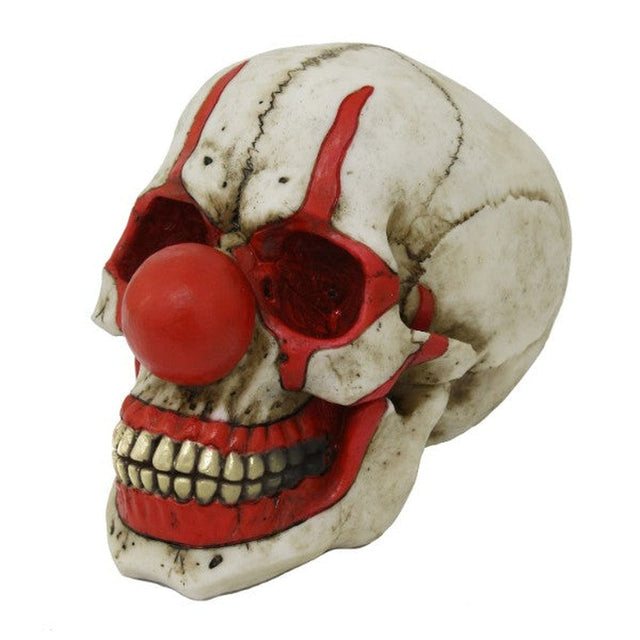 6.75" Clown Skull Statue - Magick Magick.com