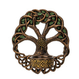 6.75" Tree of Life Wall Plaque Candle Holder - Magick Magick.com