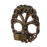 6.75" Tree of Life Wall Plaque Candle Holder - Magick Magick.com