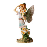 6.8" Fairyland Fairy with Flowers Statue - Magick Magick.com