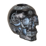 6.9" Ouija Skull Candle Holder and LED Light Statue - Magick Magick.com